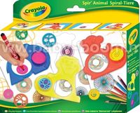 Crayola 5452 Набор для творчества "Спираль" с карандашами и трафаретами