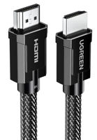 Кабель для AV Ugreen 80602, HD135, Braided HDMI to HDMI, V2.1, High Speed, 8K@60Hz/4K@120Hz, 3M