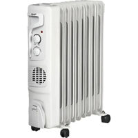 Обогреватель масляный Raf R.0929W, 2400W, White