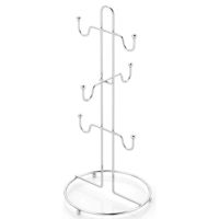 Аксессуар для кухни Teknotel JM303n Suport pentru pahare 34x15cm, metal negru