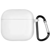 Чехол для наушников Helmet Airpods 4, silicone, White