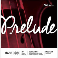 Струна для музыкального инструмента D’Addario J610 3/4 M Prelude Bass