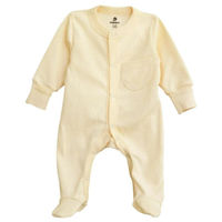 Детская одежда Minikin 211250356 Simply Комбинезон с кармашком р-р56, ваниль, унисекс