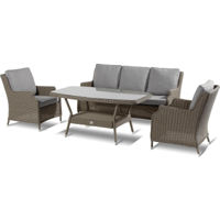 Mobilier pentru grădină Hartman 72447733-1/43 MELANIA 4 piese natural