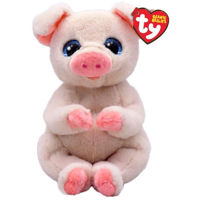 Jucărie de pluș TY TY41057 Purceluș roz Penelope 15cm (Beanie Bellies)