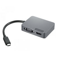 Lenovo USB-C Travel Hub Gen2, 1 x USB 3.1, 1 x HDMI, 1 x VGA, 1 x RJ45