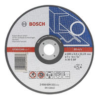 Disc de tăiere metal Bosch