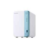 QNAP "TS-251D", 2-bay, Intel Celeron 2-core 2.7GHz, 1x*2Gb+1Slot, 1x1GbE, 1xPCIe Gen2x4, HDMI 2.0