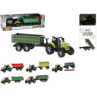 Машина Promstore 49502 Трактор с прицепом со светом и музыкой 26x6x6cm