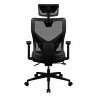 Gaming Chair ThunderX3 Yama1  Black/Cyan, User max load up to 150kg / height 165-180cm