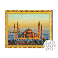 Картина по номерам Art Gallery GA85744 Mozaic cu diamante 40x50cm Moscheea Albastra. Istanbul