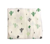 Пеленка байковая HB (100x80 cm) Cactus