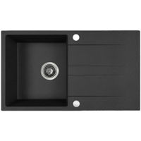 Chiuvetă bucătărie Backer Nona Wing Black 760x440