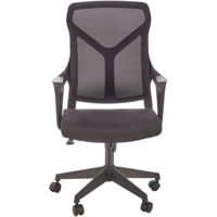 Fotoliu de birou Halmar SANTO (negru)