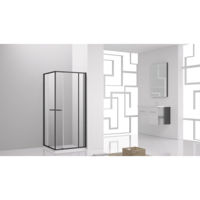 Душевая кабина miscellaneous GRSF 80x110x200 MATTE BLACK 8mm