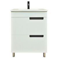 Шкаф под умывальник Bayro Positano под умыв. Argo 600 белый мат