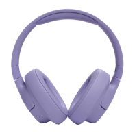 Headphones  Bluetooth  JBL T720BT, Purple, Over-ear, Pure Bass Sound