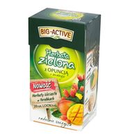 Чай зеленый Big Active with Opuntia & Mango, 20 шт