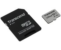 256GB MicroSD (Class 10) UHS-I (U3) +SD adapter,  Transcend 