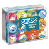 Набор для творчества Totum TT750098 Stampile Smurfs, 12 buc, 1331D