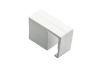 Conector pentru reling alb transversal MB Square