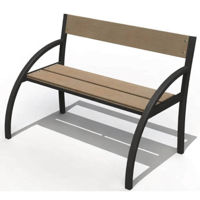 Accesoriu pentru teren de joacă Copfer РТР 048 Banca cu speteaza 1.2m (se betonează in pământ)