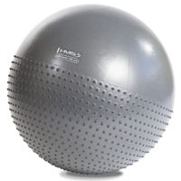 Dispozitiv de masaj mecanic HMS 6161 Minge gimnastica masaj d=65 cm cu pompa gri (17-42-185)
