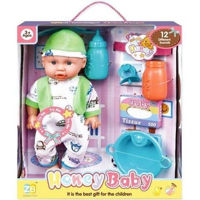 Кукла Promstore 43826 Пупс со звуком и аксессуарами 33x28.5x11сm