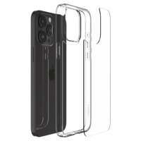 Spigen iPhone 15 Pro Max, Airskin Hybrid, Crystal Clear