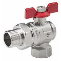 Запорная арматура Arco 38782 Robinet cu bilă, cu olandez, Ø1/2"Fx1/2"M, fluture, PN30, SENA