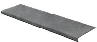 Ступень керамогранит для лестницы SERAVISTA beton Athracite 120x32.5