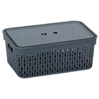 Короб для хранения Promstore 57115 Morsetta XL, 39.3x30x13cm, antratit