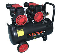 Безмасляный компрессор Vector+ (1520Wx2) 50L