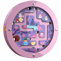 Игрушка Mideer MD1132 Labirint magic cu două fețe Țara Minunilor