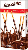 Палочки в молочном шоколаде "Biscolata Stix Milky " 40г