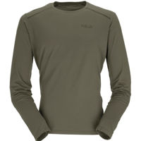 Одежда для спорта Rab Tricou barbati Force LS Tee Light Khaki M (QBL-07-LKH-MED)