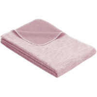 Домашний текстиль Ibena 2163/500 Jacquard Baumwolldecke Lausanne GOTS Pink