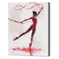 Картина по номерам BrushMe BS54109 Pictura pe numere 40x50cm Eco Gimnasta magica