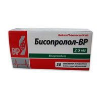 Bisoprolol-BP comp.film.2,5 mg N10x3 (Balkan)