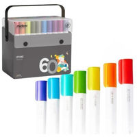 Набор для творчества Mideer MD1303 Set de markere semitransparente cu vârf dublu, 60 culori