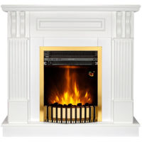 Камин электрический ArtFlame Veronix & Gala Gold, 1000x1050x300mm, Alb