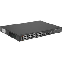 Switch/Коммутатор Hikvision TR-NS2226-240-24PoE (24Gigabit PoE+2SFP uplink)