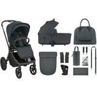 Детская коляска Kikka Boo 31001020171 Carucior 2in1 Goya Platinum Graphite