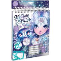 Набор для творчества Nebulous Stars 11122 Creative Sketchbook - Geometric Crystal Pages - Iceana