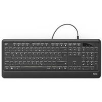 Tastatură Hama R1182671 KC-550 Illuminated black RUS