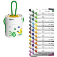 Набор для творчества Mideer MD4256 Set de creioane de ceară, 36 culori