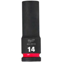 Набор головок, бит, насадок Milwaukee 4932480332 Торцевой ключ Shockwave 1/2 14 мм