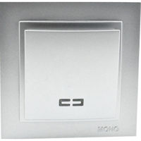 Întrerupător electric Mono Electric Intrerupator 1cl. ilum. argint Despina