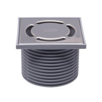 Trap de duș Hutterer & Lechner Suport pentru gratar D.110 / 123 x 123 mm si gratar din otel inoxidabil 115 x 115 mm H=90 mm HL37N