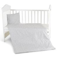 Детское постельное белье miscellaneous Hugzzz Nook Grey Stars 3pcs